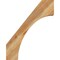 Ekena Millwork 6"W x 24"D x 30"H Westlake Rough Sawn Knee Brace, Western Red Cedar BRC06X24X30WTL00RWR - alternate 3